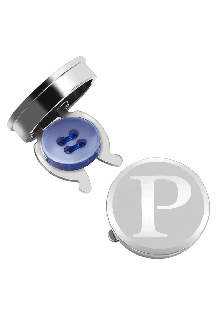 ACC_MANLETRA-P Mancuerna de Camisa Letra P