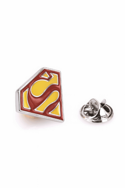 Pin superman rojo