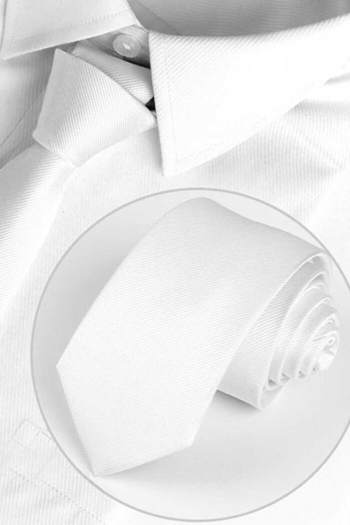 ACC_LS28 Corbata Indie Lisa Blanca