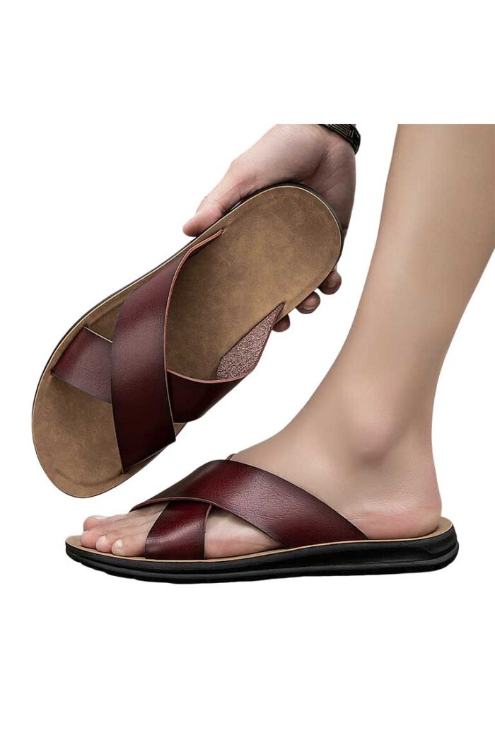 ACC_2004VDC Zapatilla Indie Vino Doble Cruzado