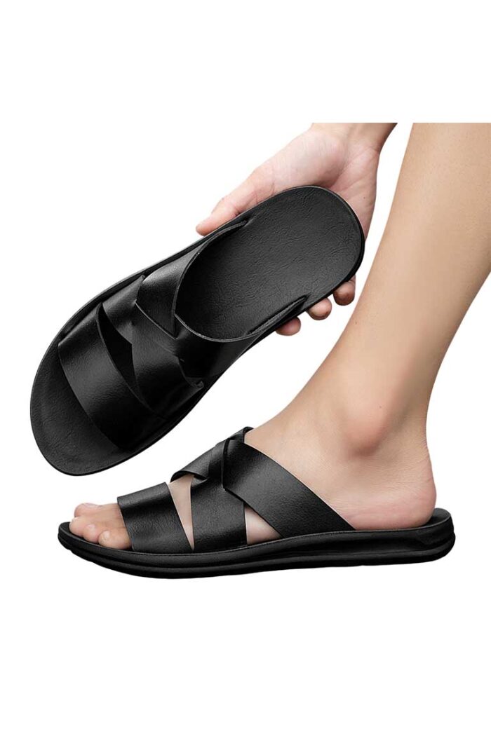 ACC_21014TCZapatilla Indie Negro Triple Cruzado